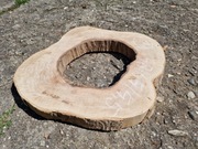 KLON JAWOR Wysuszony Plaster Drewna Lustro Blat Ozdoba Art DIY Żywica Epoxy