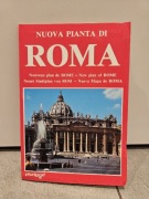 Stara mapa plan miasta Rzym Roma
