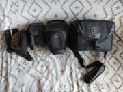 Zestaw toreb fotograficznych (3 fotograficzne + 2 nerki)