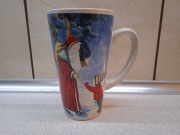 kubek świąteczny z Mikołajem duży 0,5 litra