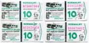 Bilety MPK  Lublin - 4x10min - Normalny /reklamy