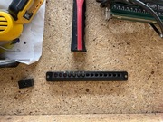 Organizer uchwyt na 15 bitów 1/4 HEX montowany do ściany. 