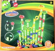 Tor Kulkowy Kulodrom Wyścig Kulek 116 el glow in dark