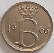 25 centymów 1966 r. Belgia