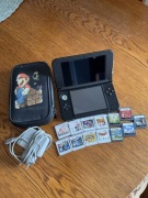 Konsola Nintendo 3DS XL + 13 gier duży zestaw gotowa do grania