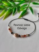 Bransoletka intencyjna - pewność siebie, odwaga 