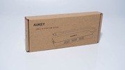 HUB AUKEY CB-C64 Czarny HUB USB-C SLIM 4 USB 3.0