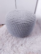 Pufa szydełkowa Rękodzieło 