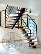 Schody stalowe, loftowe, industrialne, loft