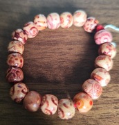 Bransoletka w stylu Boho - na gumce 