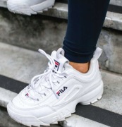 Buty orginalne białe Fila bestseller 