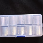 Fiola transferowa holograficzna w pudełku 10 szt.