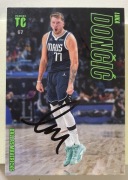 Luka Doncic autograf podpis Panini karta Dallas Mavericks