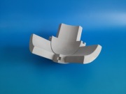 Narożnik / potrójny łącznik do profilu A 6134