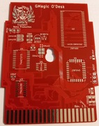 Płytka PCB kartriżda OMagic O'Desk do Commodore 64
