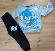 Dres komplet Sonic 3 bluza spodnie 104/110
