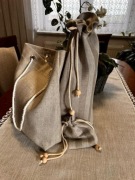 Torebka na wino Lniana 