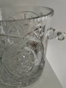 Kryształowy cooler na lód - PRL dekoracje