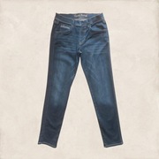 Camp David spodnie jeansowe 3032 męskie slim fit granatowe
