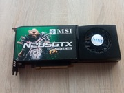 NVIDIA GeForce GTX 285 MSI  1GB uszkodzona 