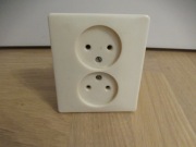 Gniazdko PRL loft nowe 250V