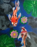 Obraz Ryby Karpie Koi 