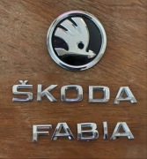 Emblemat literki Skoda Fabia