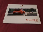 2017 Porsche 911 GT3 Prospekt niemiecki twarda okładka 122 strony DE/WW