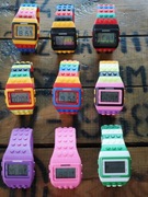 LEGO Zegarek Klocek klocki elektron cyfrowy młodzież dzieci