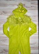 77^ grinch strój przebranie piżama 8/10 Lat_ 134/140