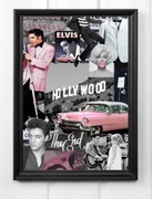 Plakat A4 kodak elvis presley 