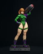 Figurka druk 3D żywica " Caitlin Fairchild - F1630 " - 120 mm