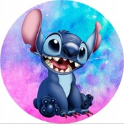 stitch opłatek na tort 20 cm średnica