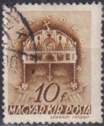 Znaczek używane Korona Świętego Stefana 1939 z Węgry