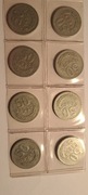 50 groszy 10 sztuk  1957 rok 8 sztuk + 1965 rok 2 sztuki aluminium 