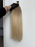 Włosy ludzkie 50 cm 100 gram ombre 