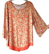 Bluzka / tunika damska rozkloszowane rękawy 48/50