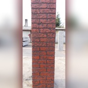 Nowość, stara cegła, ala klinkier, ogrodzenia  