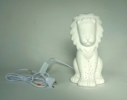 CERAMICZNA LAMPA 'LEW' * SUPER