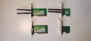 4 karty sieciowe PCI WiFi
