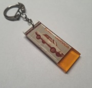 Kolekcjonerski brelok breloczek Ford Granada z czasów PRL