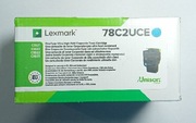 Toner LEXMARK 78C2XCE - NIEBIESKI