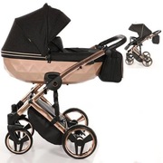 Wózek JUNAMA DIAMOND 3w1 miedziany