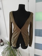 Sweter w kolor khaki