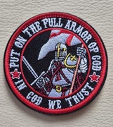 In god we trust, templariusz, morale patch, naszywka