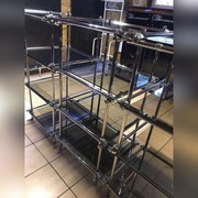 Regał sklepowy szklany gablota witryna 3 szt