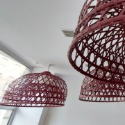 Lampa Moooi Emperor burgundowa jak artemide flos 30% ceny