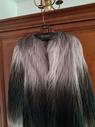 Kurtka futrzak sztuczne futerko