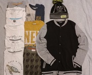 Zestaw koszulki, bluzki, bluza, Coccodrillo Reserved rozm. 146/152/158