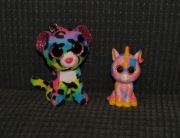 **Brelok + figurka mieniące oczka